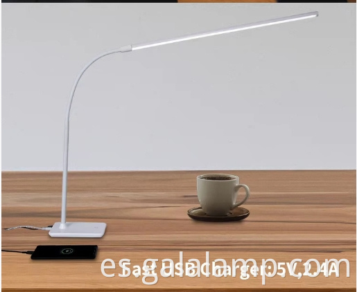 Lámpara de escritorio con protección ocular LED con luz de lectura de manguera Hose Reading Light LED Eye Protection Desk Lamp